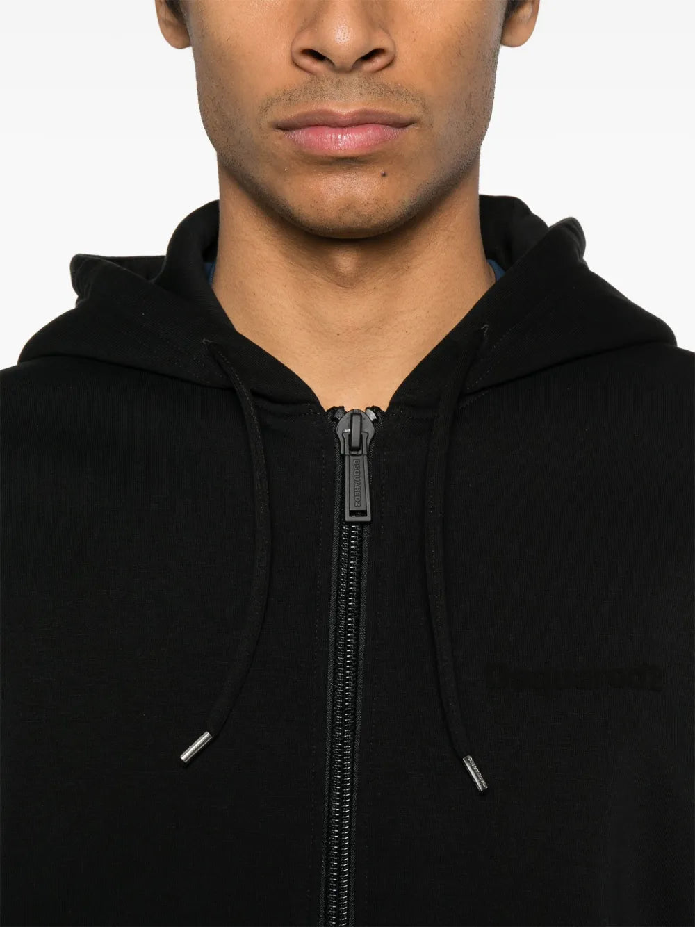 DSQUARED2 hoodie à fermeture zippée