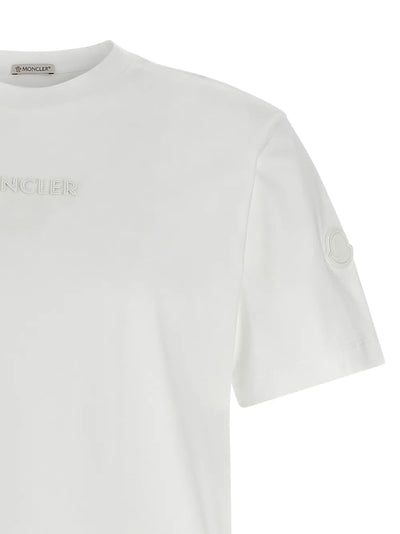 Moncler t-shirt à empiècement logo