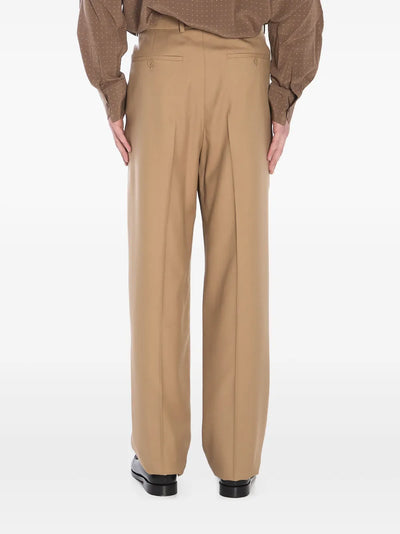 Saint Laurent pantalon en gabardine