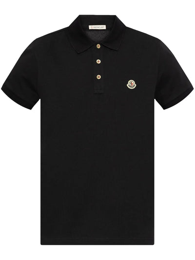 Moncler polo à logo appliqué