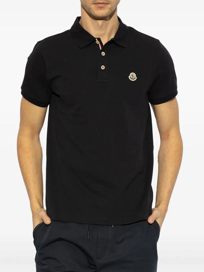 Moncler polo à logo appliqué