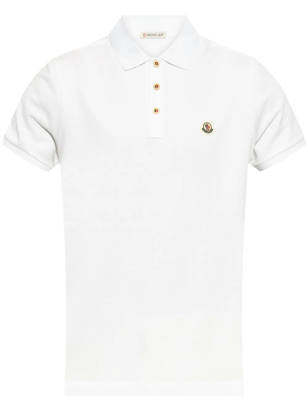 Moncler polo à logo appliqué