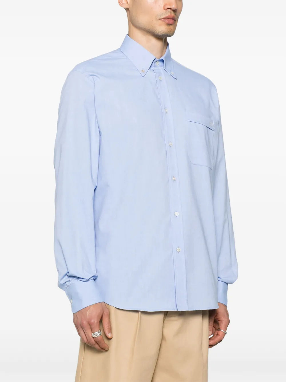 Valentino Garavani chemise à détail Vlogo Signature