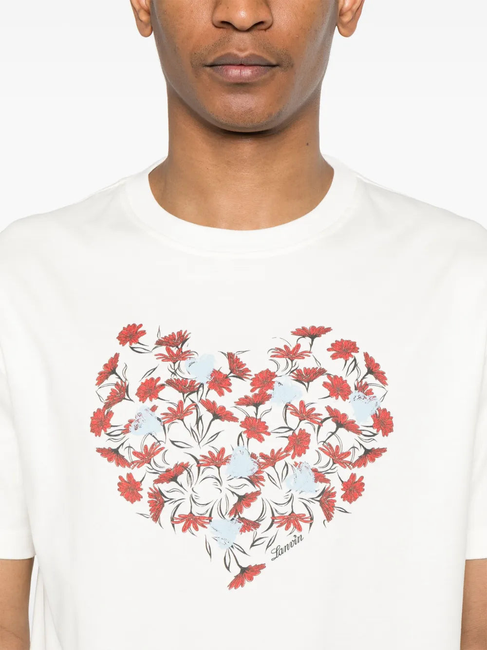 Lanvin t-shirt à fleurs