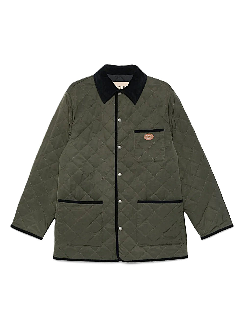 Valentino Garavani surchemise matelassée avec VLogo Signature