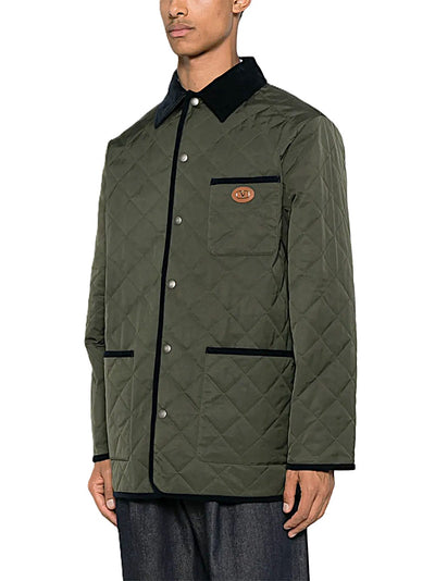 Valentino Garavani surchemise matelassée avec VLogo Signature