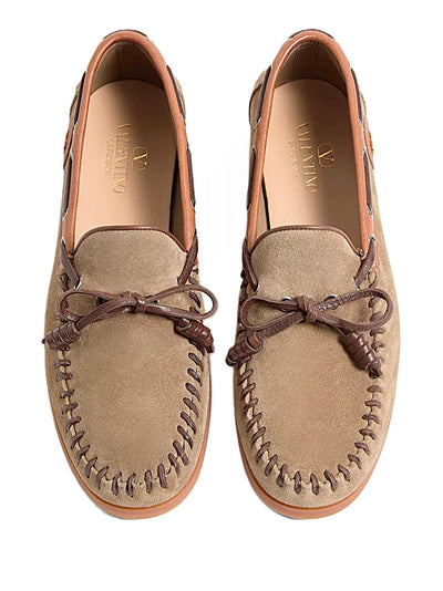 Valentino Garavani chaussures bateau Palm Avenue