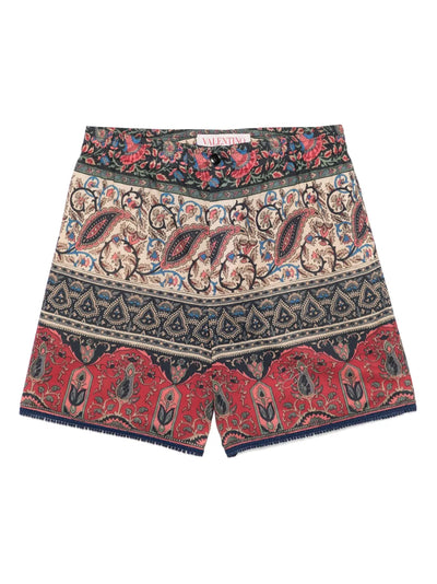 Valentino Garavani short à imprimé cachemire