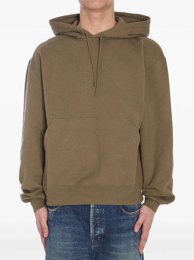 Saint Laurent hoodie à logo brodé
