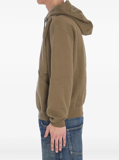 Saint Laurent hoodie à logo brodé