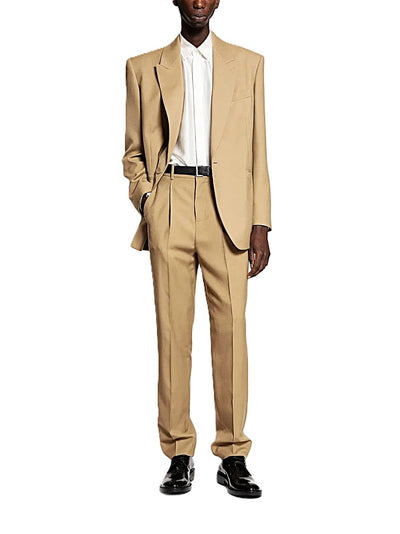 Saint Laurent blazer en gabardine de laine
