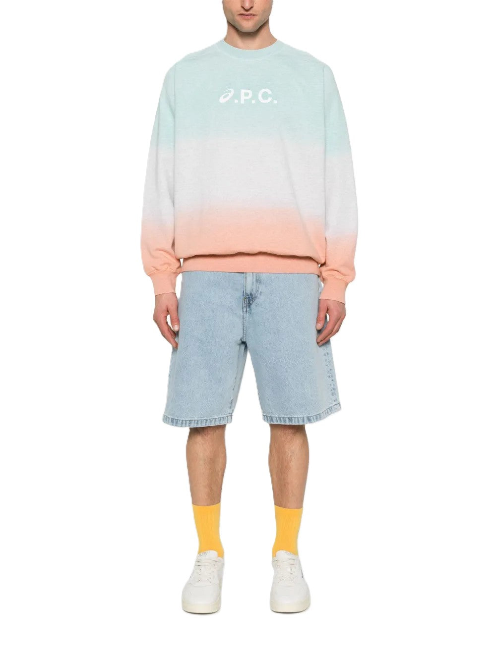 A.P.C. x Asics sweat Lake Dip Dye
