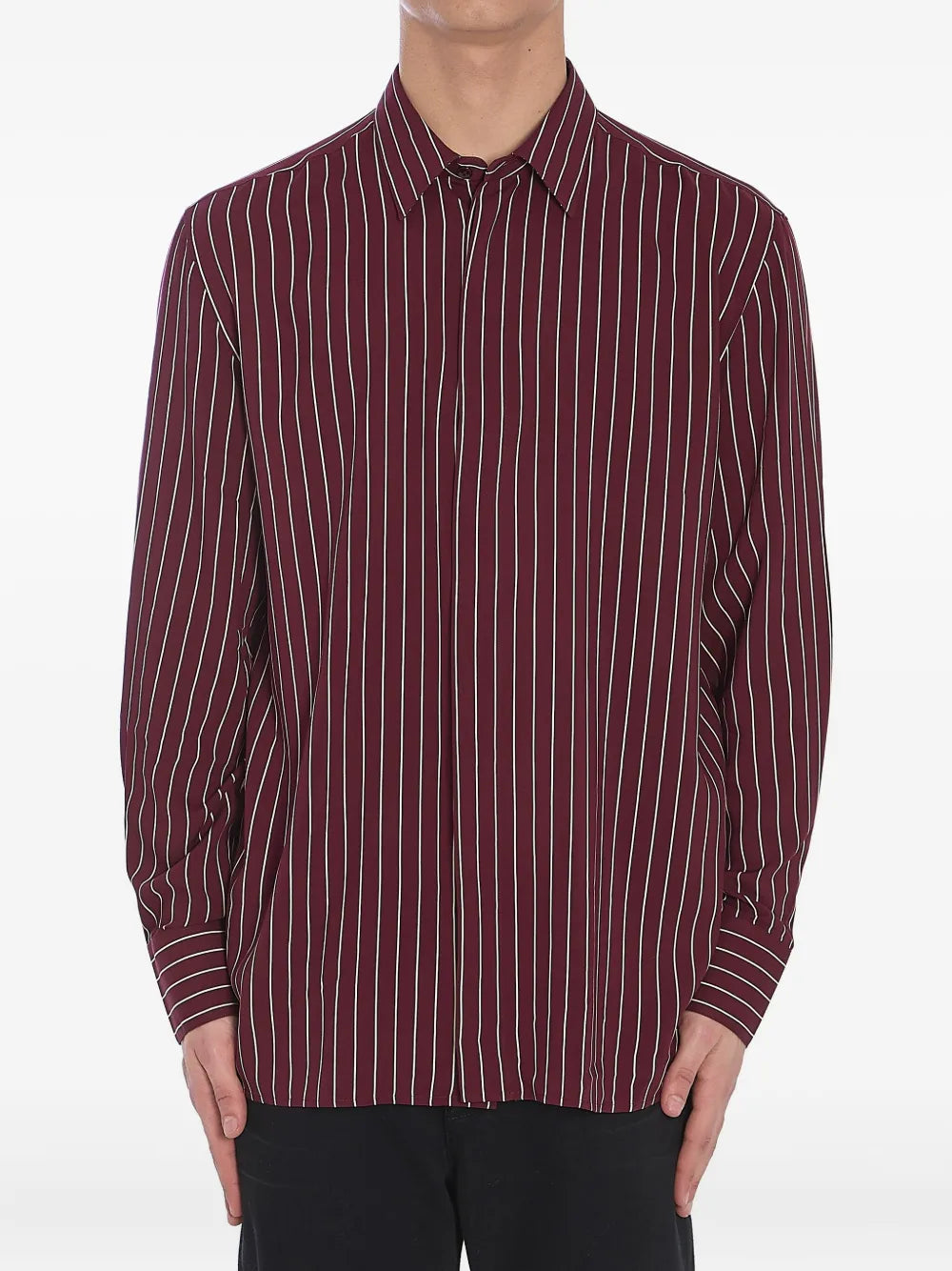 Saint Laurent chemise à rayures