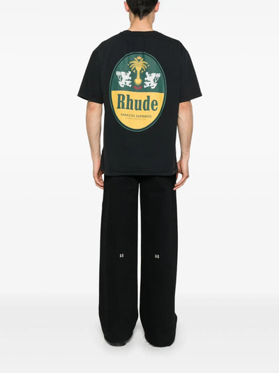 RHUDE t-shirt Tabaco