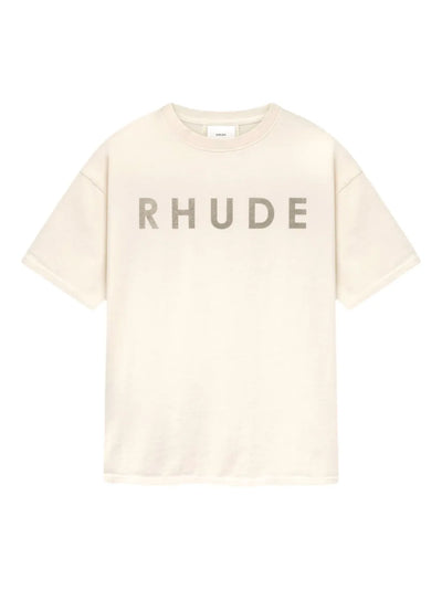 RHUDE t-shirt Distressed Logo