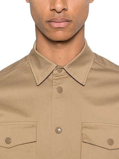 Moncler chemise à poches à rabats