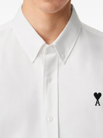 AMI Paris chemise à logo Ami de Coeur