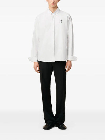 AMI Paris chemise à logo Ami de Coeur
