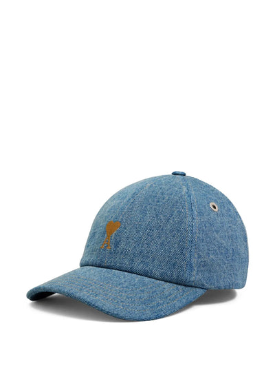 AMI Paris casquette Ami de Coeur en denim