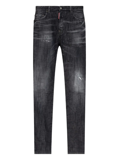 DSQUARED2 jean Skater Black Easy Wash