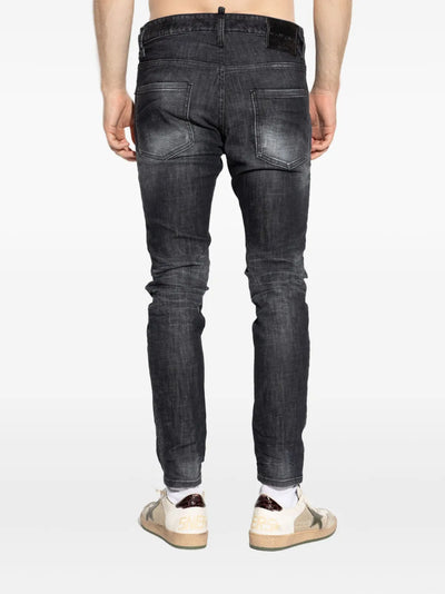 DSQUARED2 jean Skater Black Easy Wash