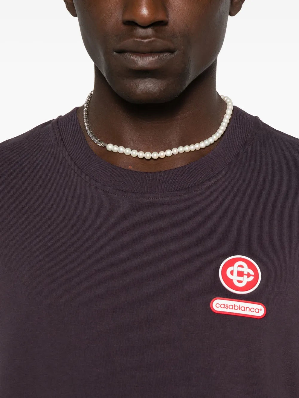 Casablanca t-shirt Logo Patch