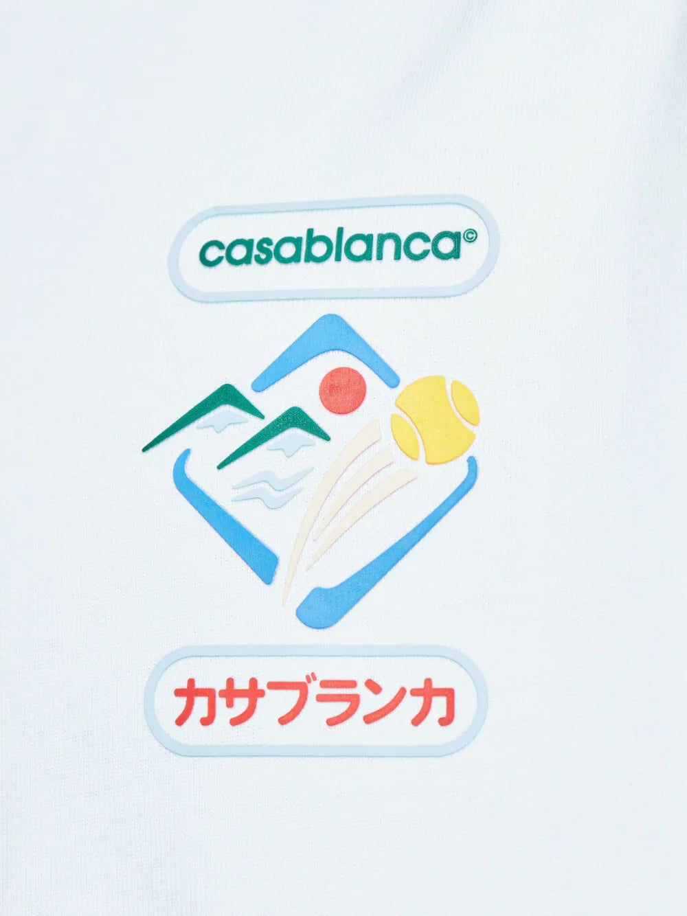 Casablanca t-shirt Montagne Sportif