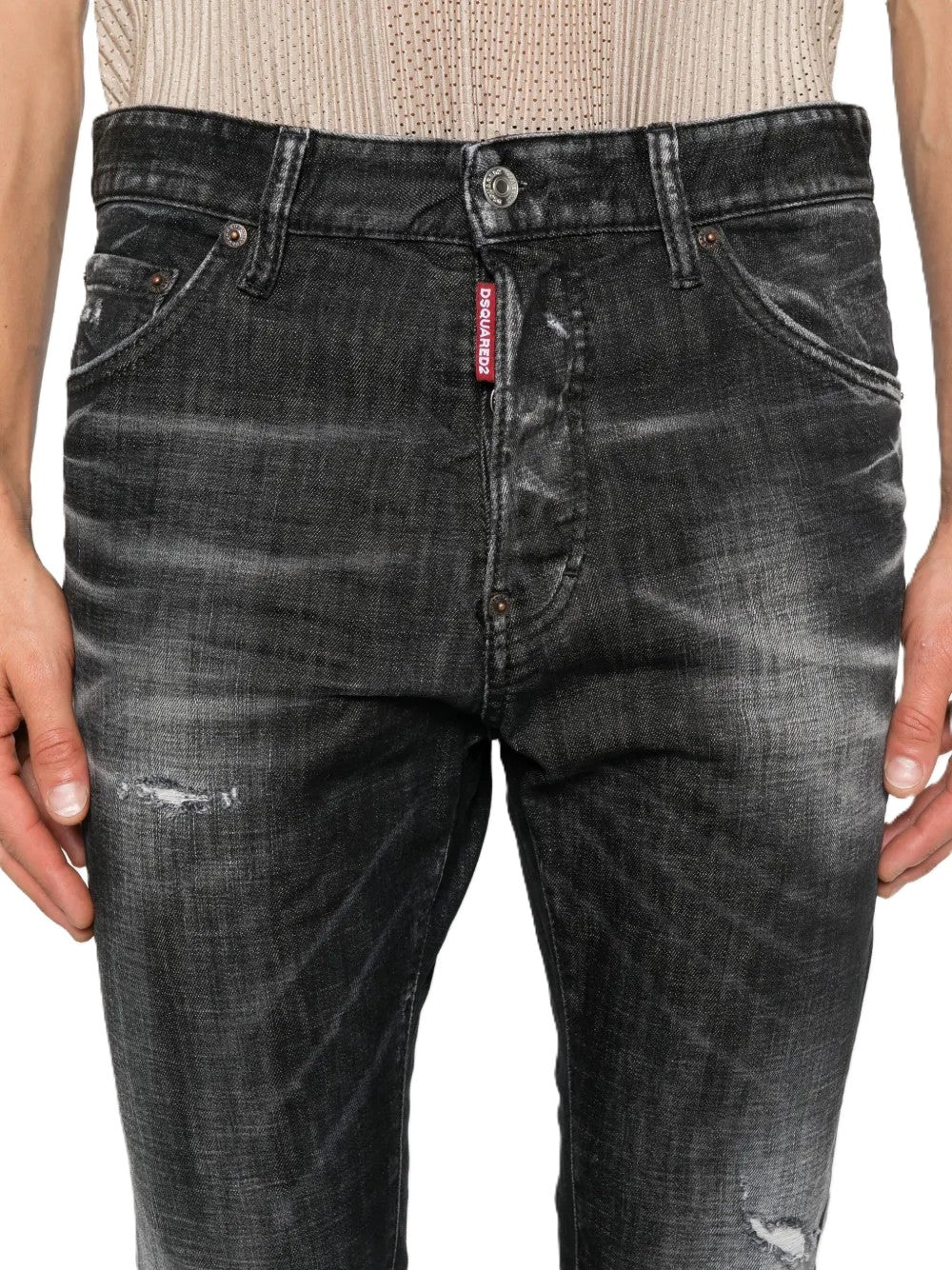 DSQUARED2 jean Cool Guy Black Easy Wash