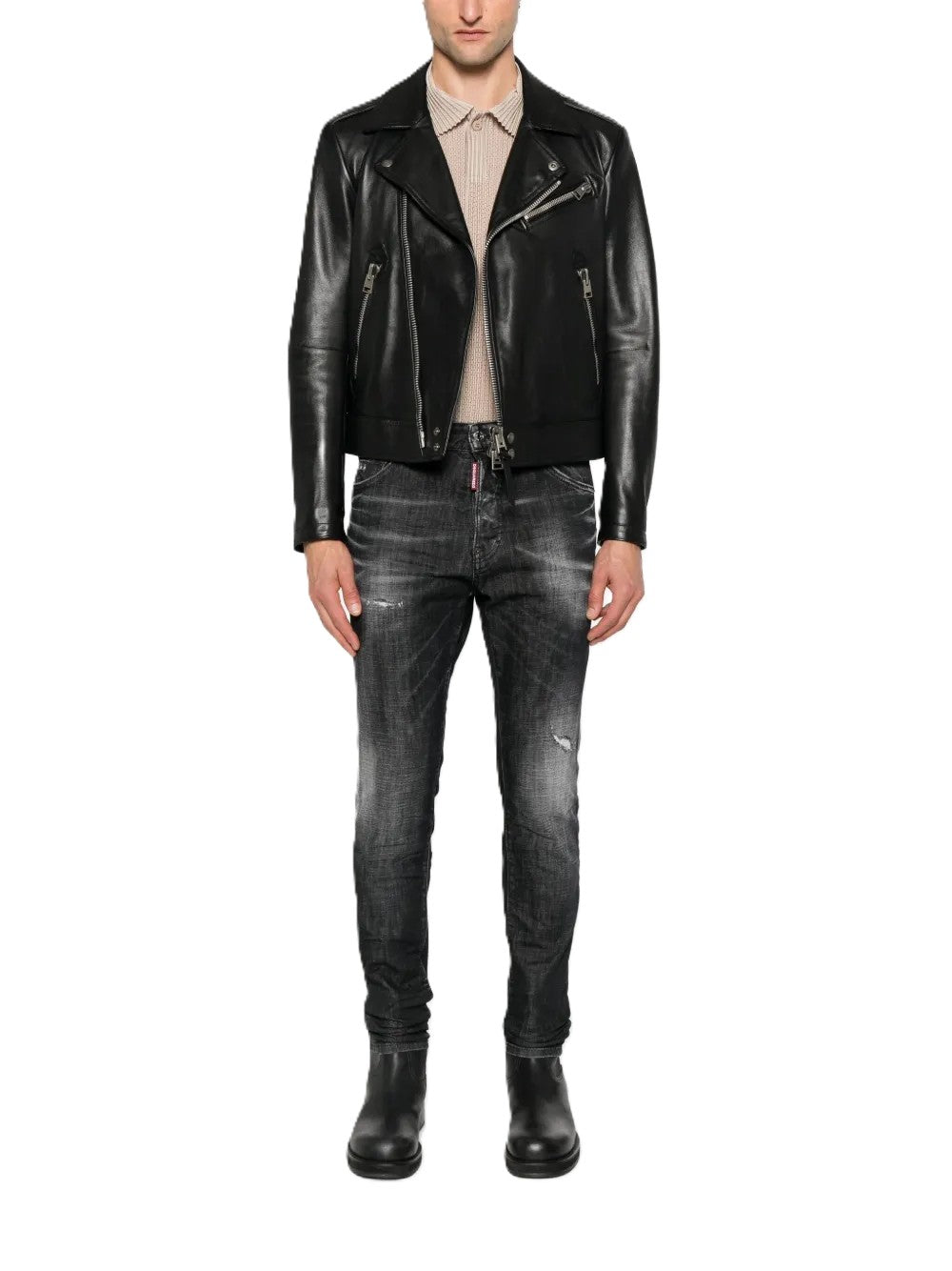 DSQUARED2 jean Cool Guy Black Easy Wash
