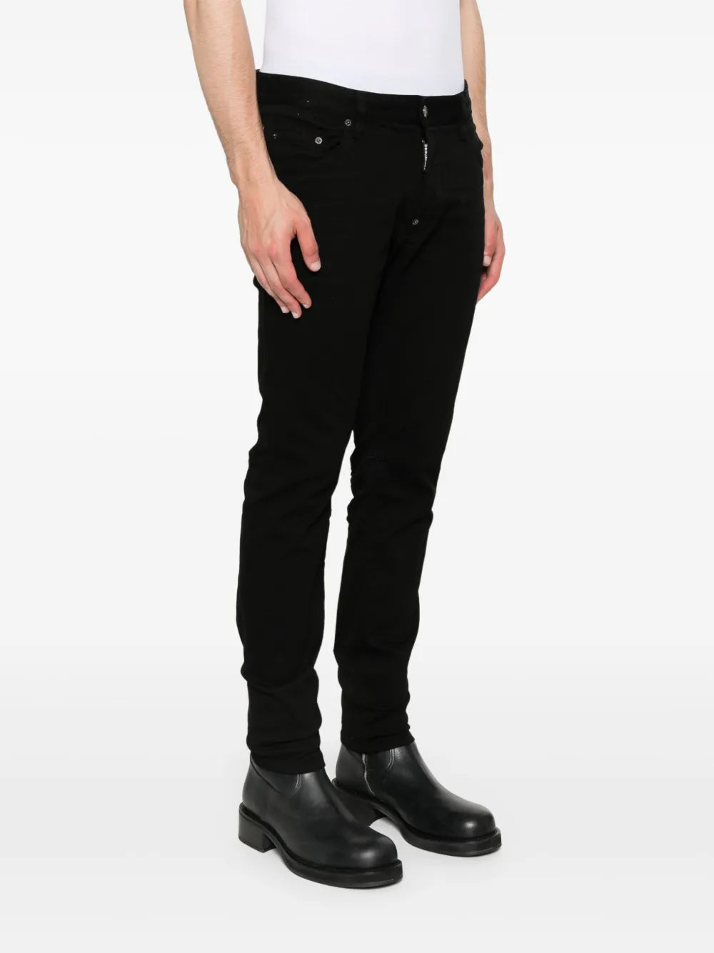 DSQUARED2 jean Skater Black Bull