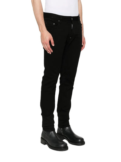 DSQUARED2 jean Skater Black Bull