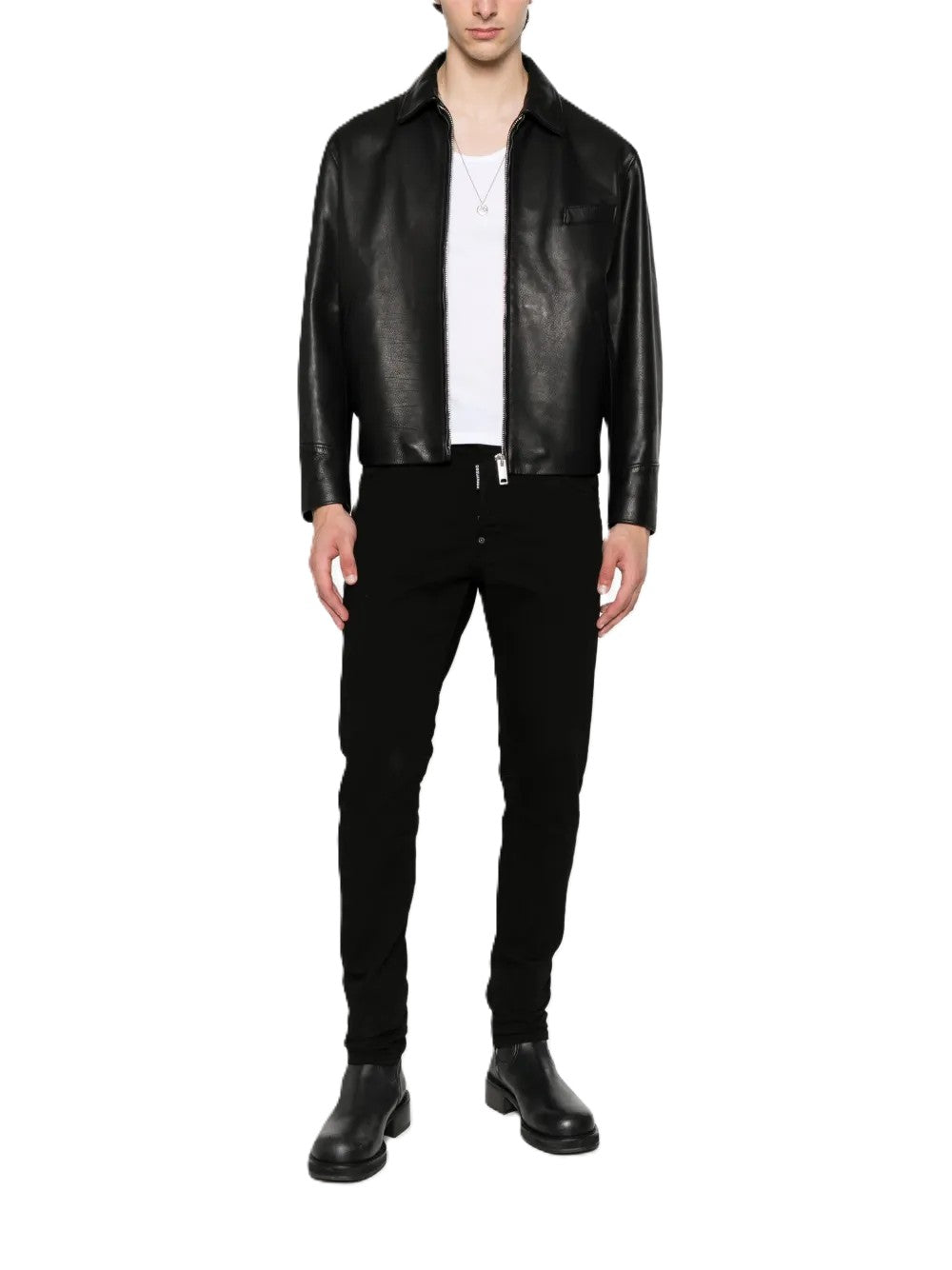 DSQUARED2 jean Skater Black Bull