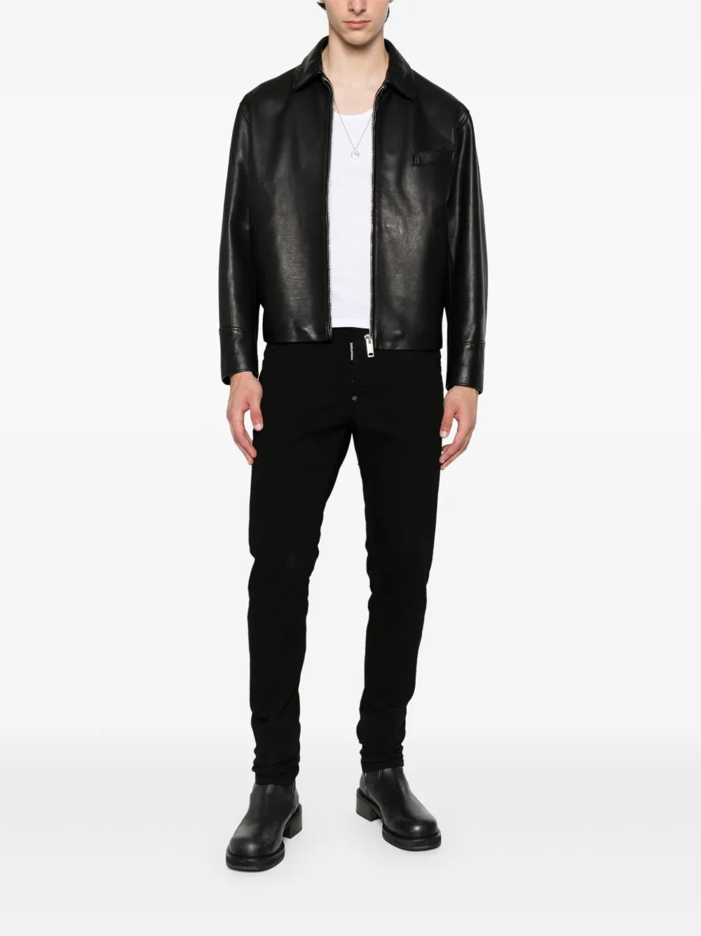 DSQUARED2 jean Skater Black Bull