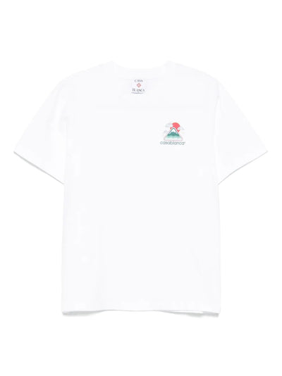 Casablanca t-shirt Montagne Ondulée