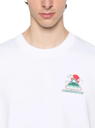 Casablanca t-shirt Montagne Ondulée