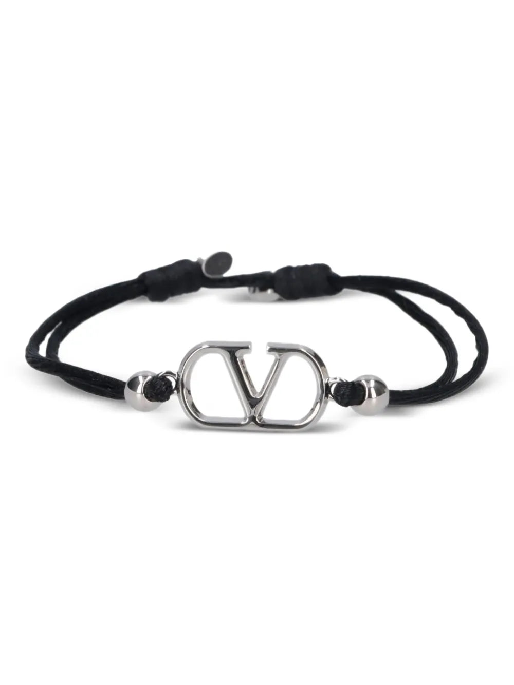 Valentino Garavani bracelet en coton à détail VLogo