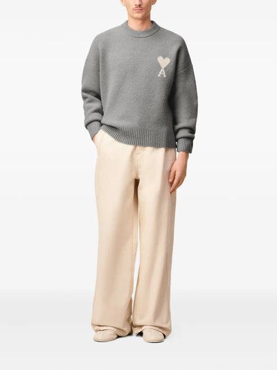 AMI Paris pull à logo Ami de Coeur