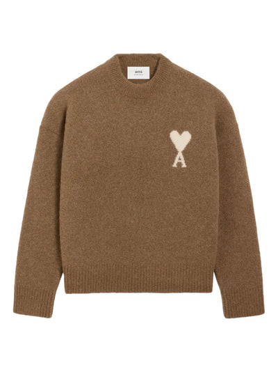 AMI Paris pull à logo Ami de Coeur