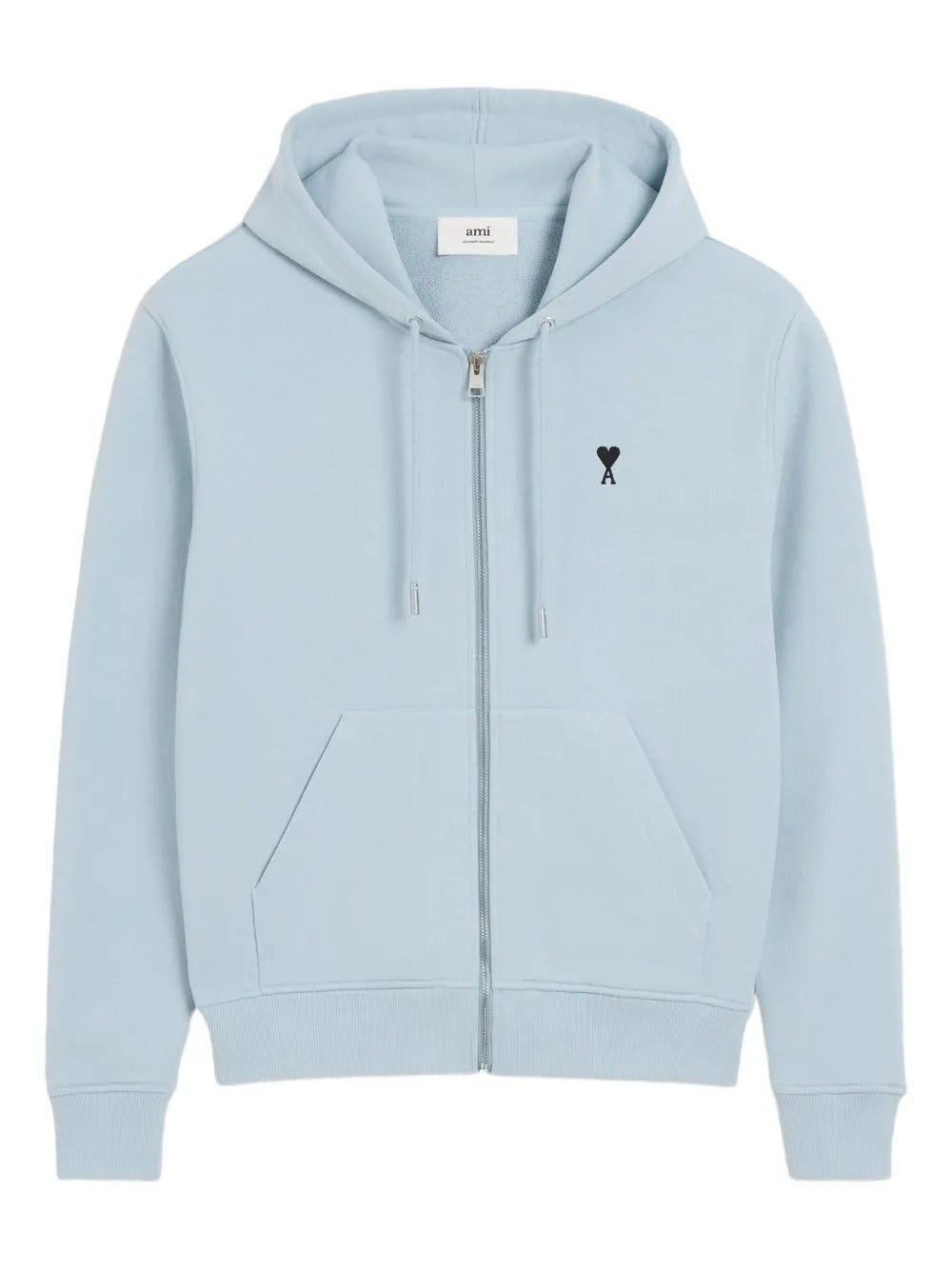 AMI Paris hoodie zippé à logo Ami de Cœur