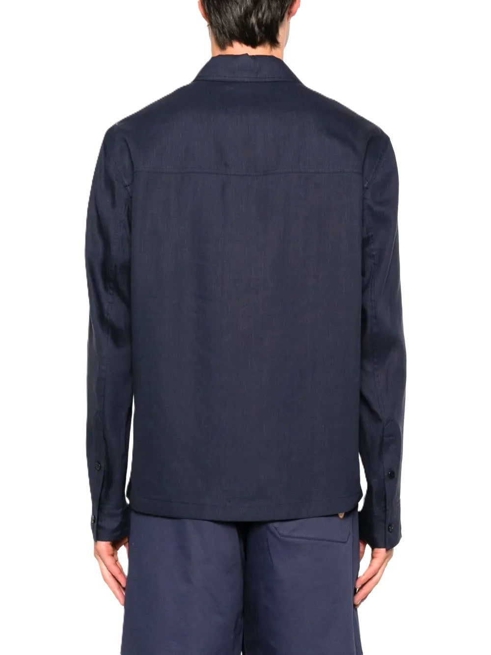 Moncler x Gilga Farm by Donald Glover chemise en lin mélangé