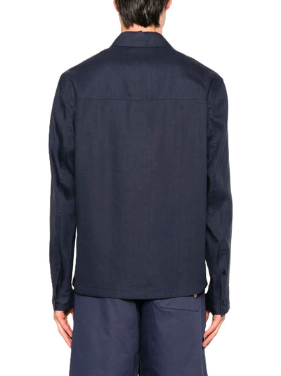 Moncler x Gilga Farm by Donald Glover chemise en lin mélangé