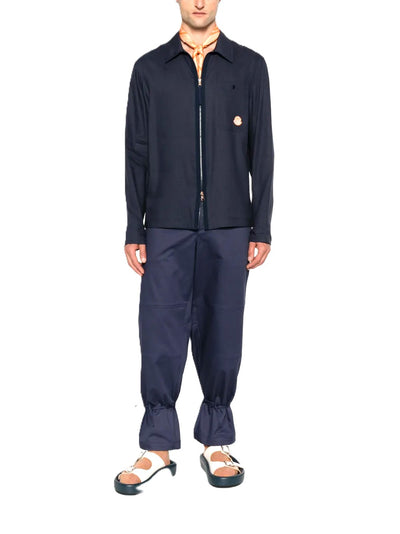 Moncler x Gilga Farm by Donald Glover chemise en lin mélangé