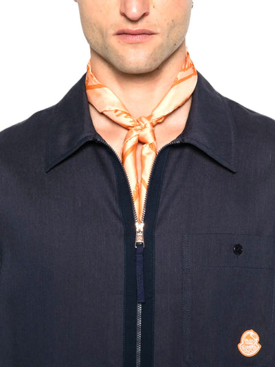 Moncler x Gilga Farm by Donald Glover chemise en lin mélangé
