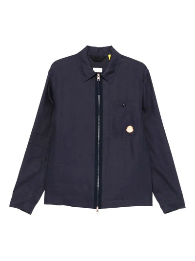 Moncler x Gilga Farm by Donald Glover chemise en lin mélangé