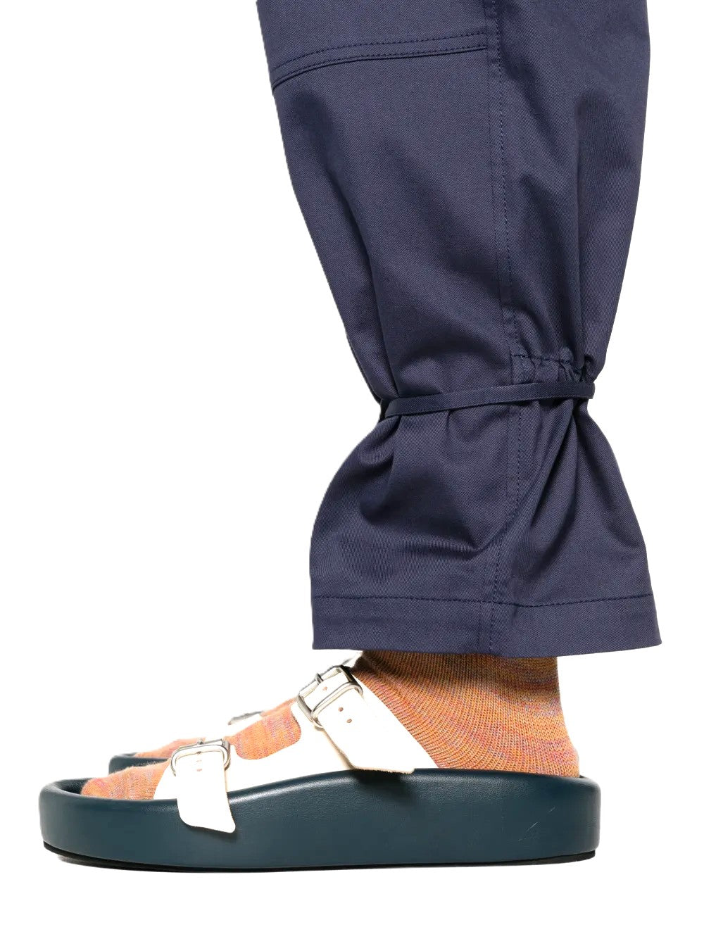 Moncler x Gilga Farm by Donald Glover pantalon en gabardine de coton
