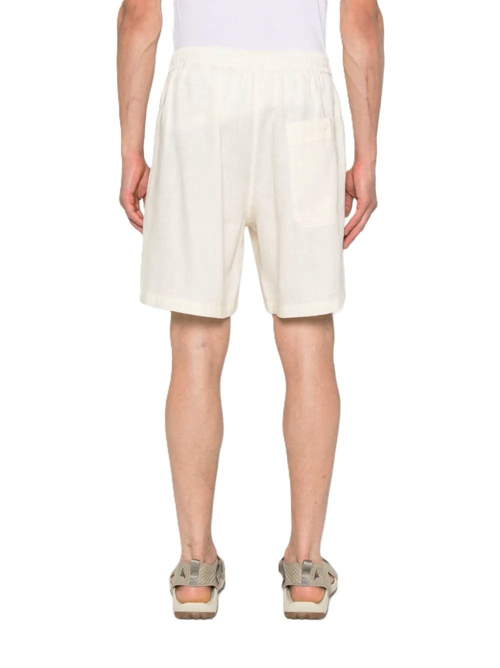 Moncler x Gilga Farm by Donald Glover short en lin mélangé