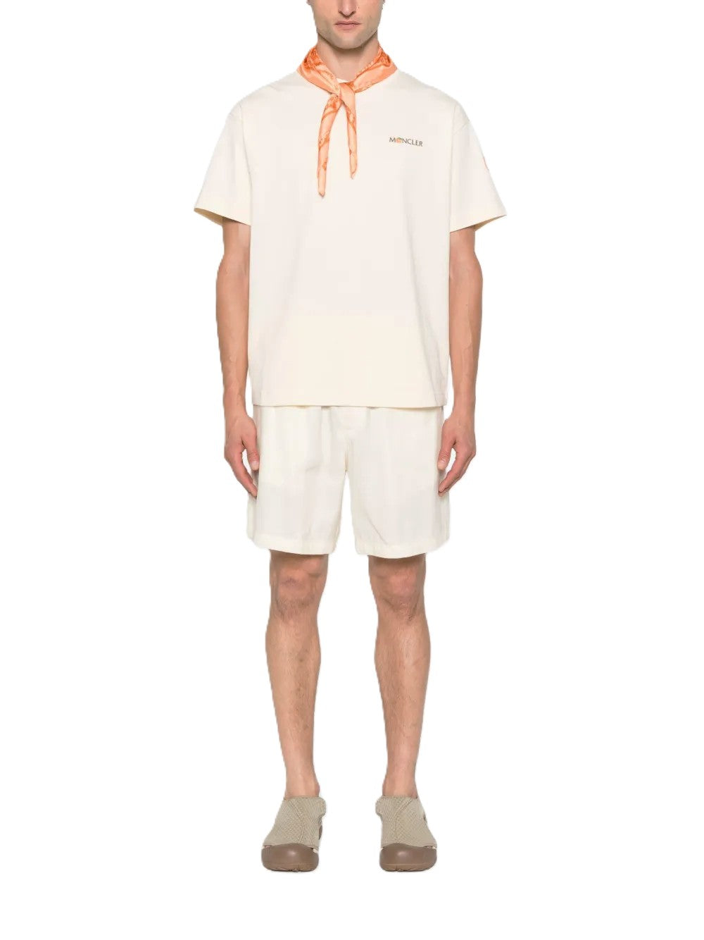 Moncler x Gilga Farm by Donald Glover short en lin mélangé