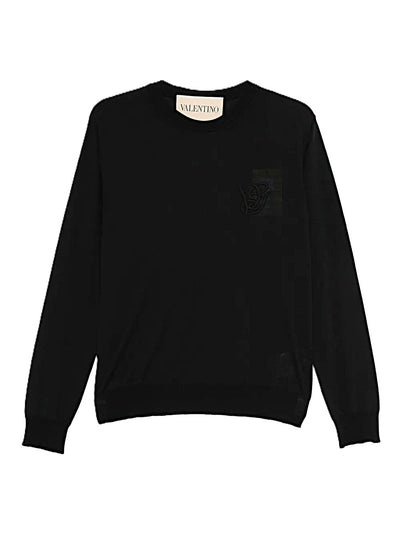 Valentino Garavani pull à logo brodé