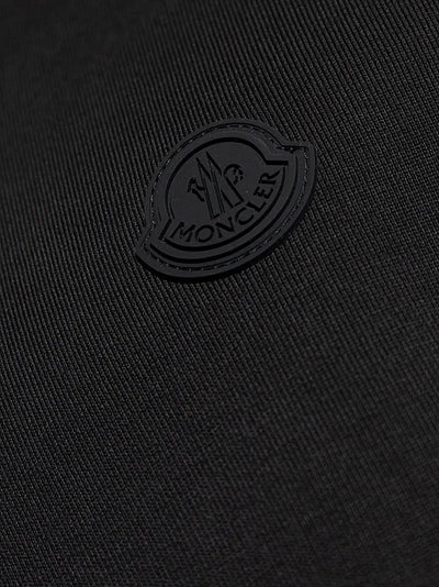 Moncler sweat zippé à patch logo