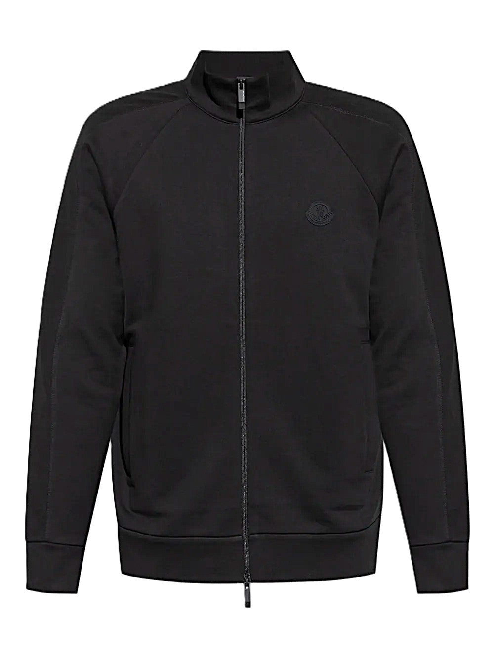 Moncler sweat zippé à patch logo